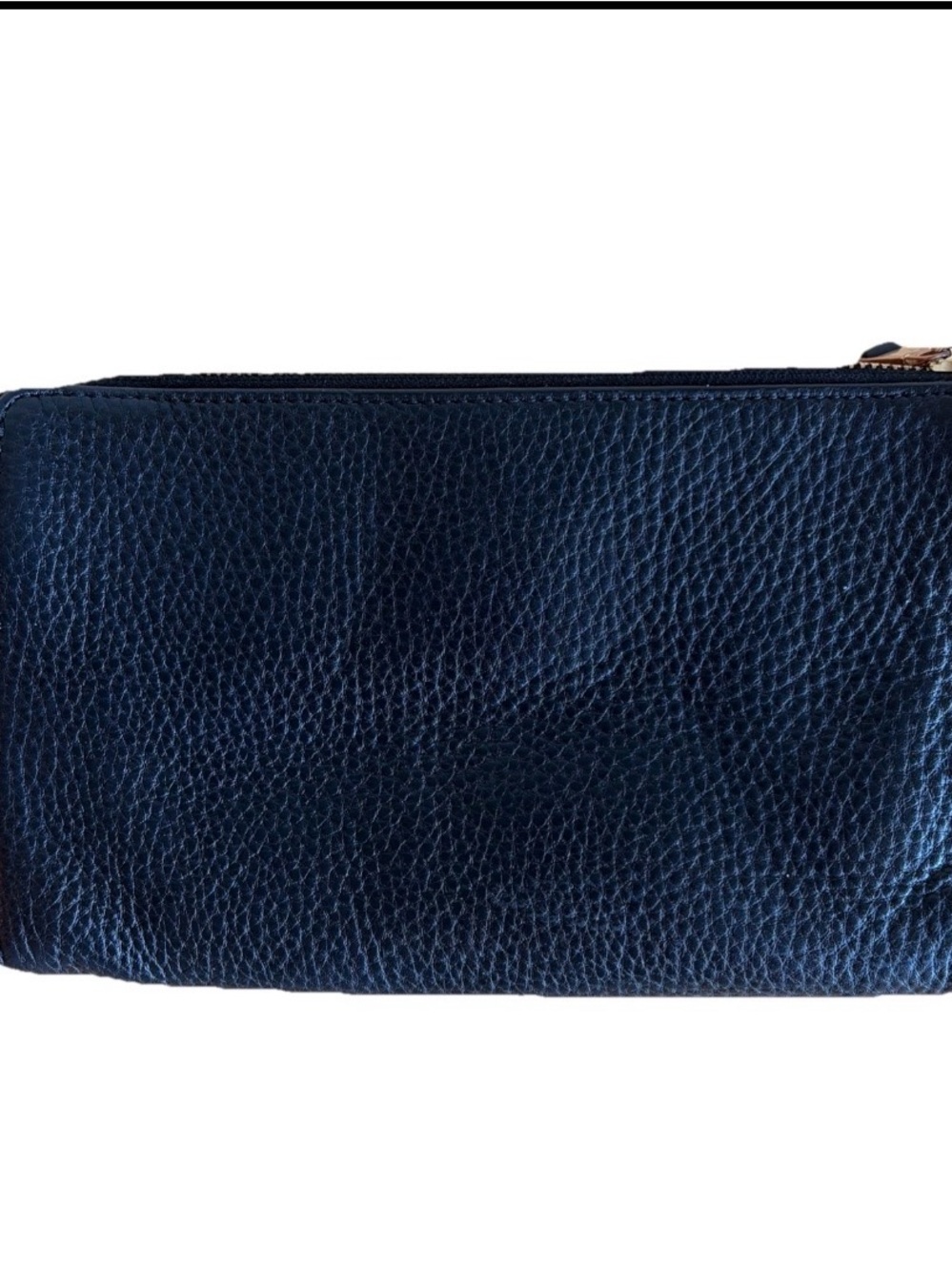 Tory Burch Robinson Black Leather Convertible Crossbody Clutch Bag - Picture 3 of 16